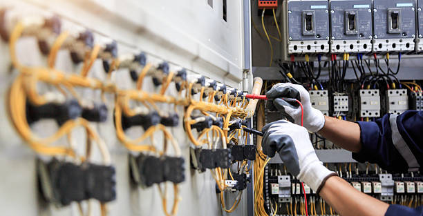 Professional Lighting Installation technician working in Covington, VA